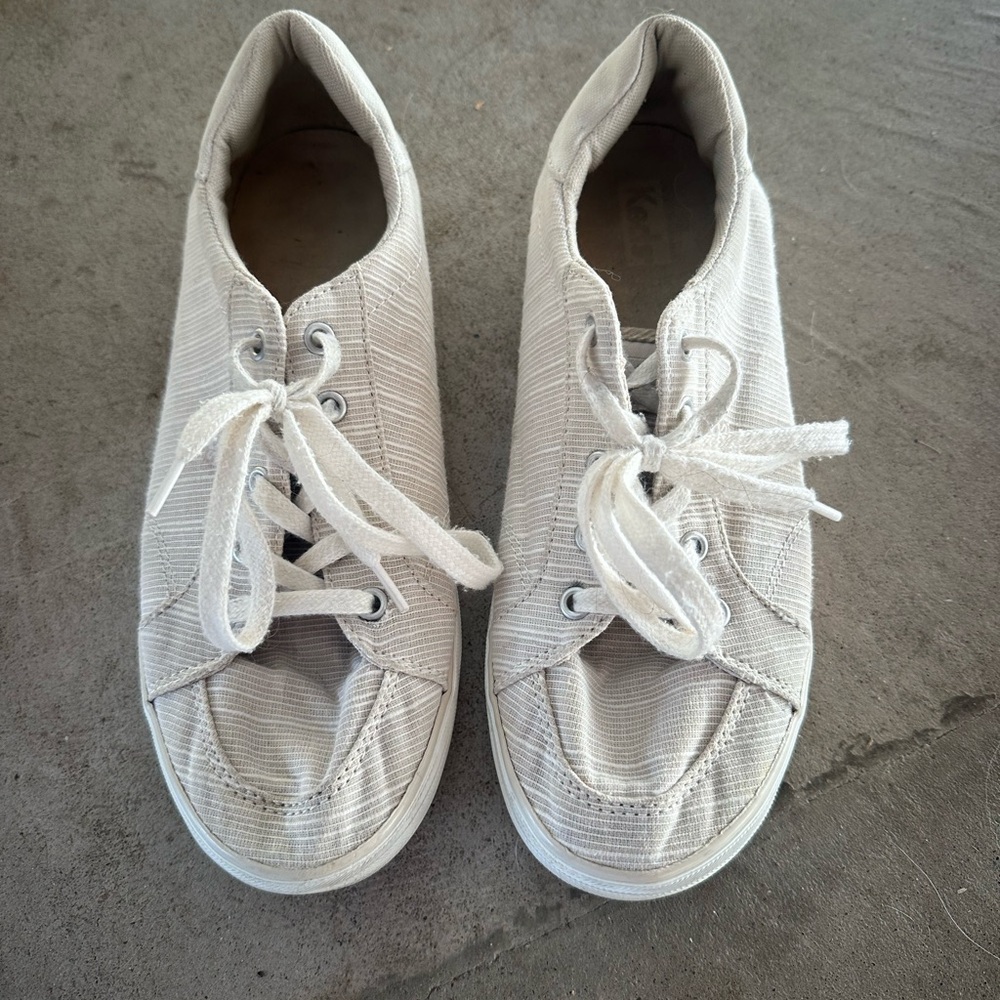 Keds Pin Stripe Canvas Sneakers